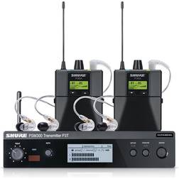 Shure PSM300 Twin Pack Pro in-ear monitor system 823 832 MHz