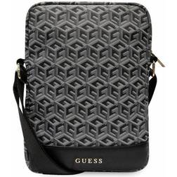 Guess universelle tasche tragetasche umhängetasche gcube stripe schwarz