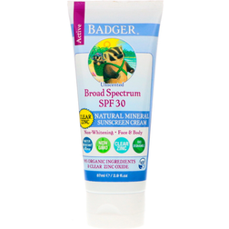 Badger Active Mineral Sunscreen Cream SPF30 2.9fl oz