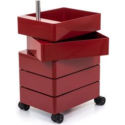 Magis 360 Container 5 Bordeaux Trolley Table