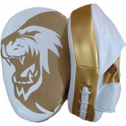 Adidas SUPER PRO HAND PADS Curved White/Gold Pu 26 x 19 x 6 cm