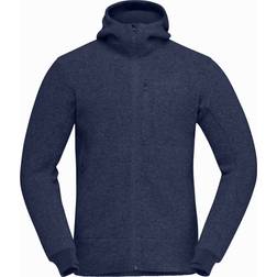 Norrøna Men's Warmwool3 Hood - Indigo Night