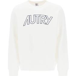 Autry Crew Neck Sweatshirt mit Logo -Stickerei