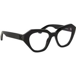 Off-White Unisex Geometric Cat-Eye Solbriller 51 MM