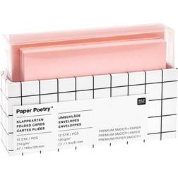 Rico Design Paper Poetry Sakura Mix C7/A7 Card 24pcs