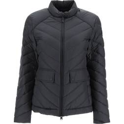 Woolrich Chevron Quilting Lightweight Down Jacket - Black