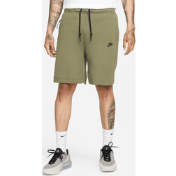 Nike Men's Sportswear Tech Fleece Shorts Olive/Black