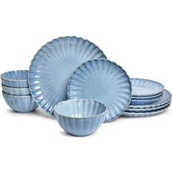 Sango Frill Reactive Dinner Set