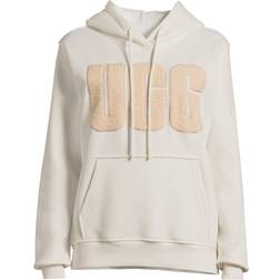 UGG Large Logo Hoodie, White