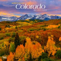 BrownTrout Colorado Wild & Scenic 2024 Monthly Square Calendar