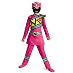 Disguise Kid's Pink Power Ranger Dino Charge Classic Costume