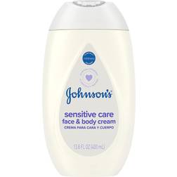 Johnson's Sensitive Care Baby Face & Body Cream 400ml