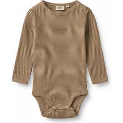 Wheat Berti Body - Beige Rib Stripe (9104i-104-3238)