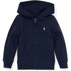 Polo Ralph Lauren Girl's French Terry Full-Zip Hoodie - Refined Navy