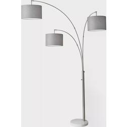 Adesso 3-Arm Bowery Arc Floor Lamp 74"