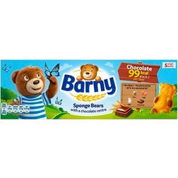 Barny Chocolate Sponge Bears Biscuits 5 Pack