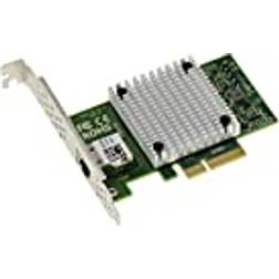 Intel Carte contrôleur PCIe 3.0 4x 10G 5G 2.5G 1G Gigabit LAN ethernet RJ45 avec Chipset AQUANTIA AQTION AQC107 Support 5 vitesses réseau GAMME