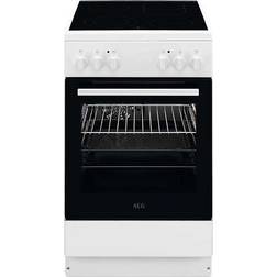 AEG CCB54081BW Fritstående Komfur 50 cm Hvid