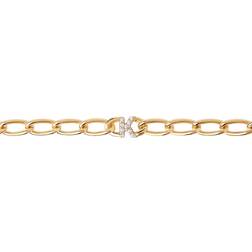 Pdpaola Letter J Armband - Guldpläterad Silver