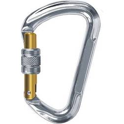 singing-rock Carabiner Via ferrata 30KN anodised, Karbinhake Unisex Vuxen, Glansigt metall/stängning Gul, Unik