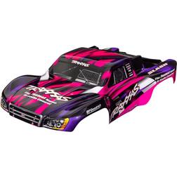 Traxxas Kaross Slash 2WD/4x4 Rosa Målad