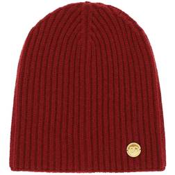 Dolce & Gabbana Knit Cashmere Hat with DG Patch