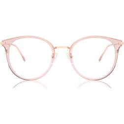 SmartBuy Collection De Vue Cerclée Oval TR90 Marrons Homme Lumière Bleue (Seulement Monture)