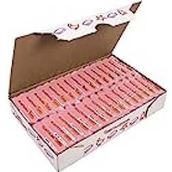 Jovi Plastilina Reusable & Non-Drying Modeling Clay; 1.75 Oz. Bars, Set of 30, Pink, Perfect for Arts & Crafts Projects