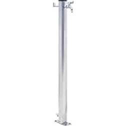 vidaXL Garden Water Column 80 cm Stainless Steel Round
