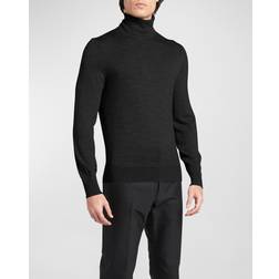 Tom Ford Wollpullover Mit Rollkragen - Black