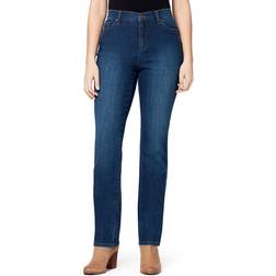 Gloria Vanderbilt Women's Classic Amanda High Rise Tapered Jean - Blue