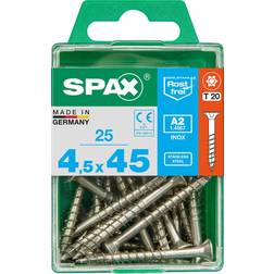 Spax T-Star Plus A2.4.5 x 45 mm 25 Piezas