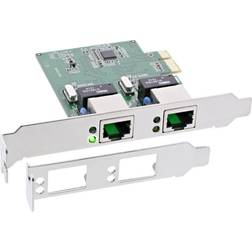 InLine Dual Gigabit Network Card