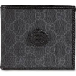 Gucci Black Wallet In Gg Supreme