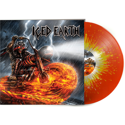 Hellrider Orange Yellow Silver Iced Earth (Vinyl)