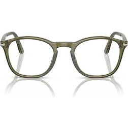 Persol PO3007V 1142 50 Briller Mænd Grøn 50mm