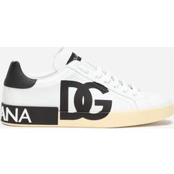 Dolce & Gabbana Calfskin Nappa Portofino M - White/Black