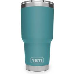 Yeti Rambler Tumbler with MagSlider Lid River Green Travel Mug 30fl oz