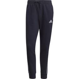 adidas Men's Essentials French Terry Tapered Cuff Pants - Legend Ink/White