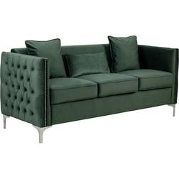Lilola Home Bayberry Green Sofa 73" 3 Seater