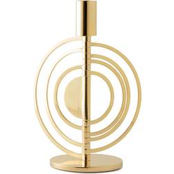 Klong Cirkus Small Brass Candlestick 20cm