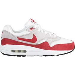 NIKE Air Max 1 GS - Neutral Grey/White/Black/University Red