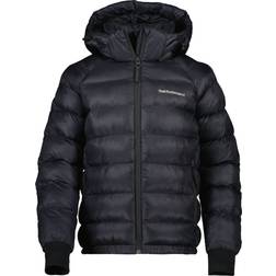 Peak Performance Jr Tomic Insulated Hood Jacket - Black