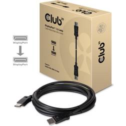 Club 3D Displayport 1.2 Cable M/M 3Meter 4K60Hz 21.6Gbps 3m