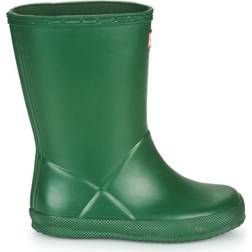 Hunter Kid's First Classic Wellingtons - Green