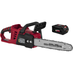 Meec Tools Batteridriven kedjesåg 40 V 4 Ah 14"/36 cm