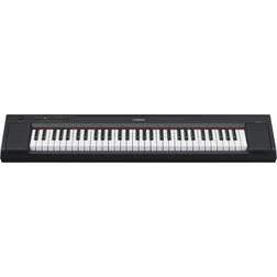 Yamaha Piaggero NP15 Portable Keyboard Black