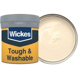Wickes Tough Washable Emulsion Paint Tester Pot Magnolia No.310