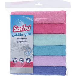 Sorbo Pack of 6 Extra Large Microfibre Cleaning Cloths Super