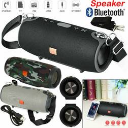 Justop Black Portable Wireless Speaker